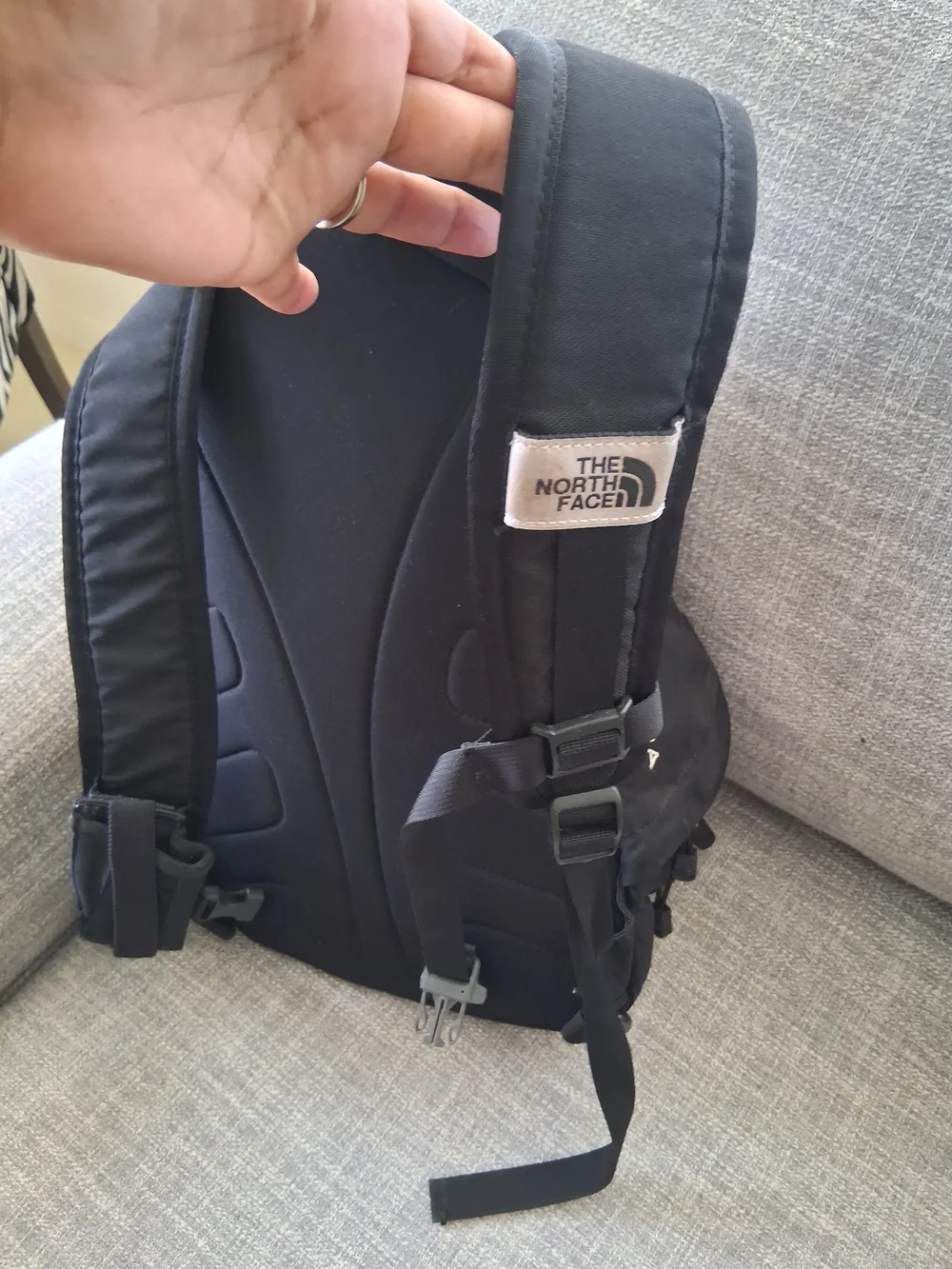 The North Face Black Everyday Zip-Front Backpack